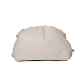 Sac nuage plissé, sac à bandoulière avec clip, sac à main